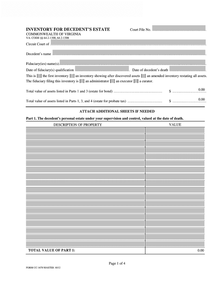  Form Cc 1670 2012-2024