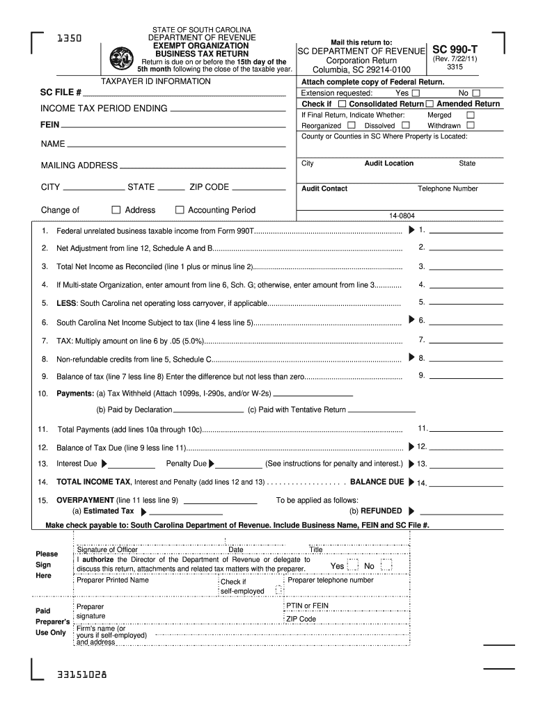  Sc990 T Form 2020