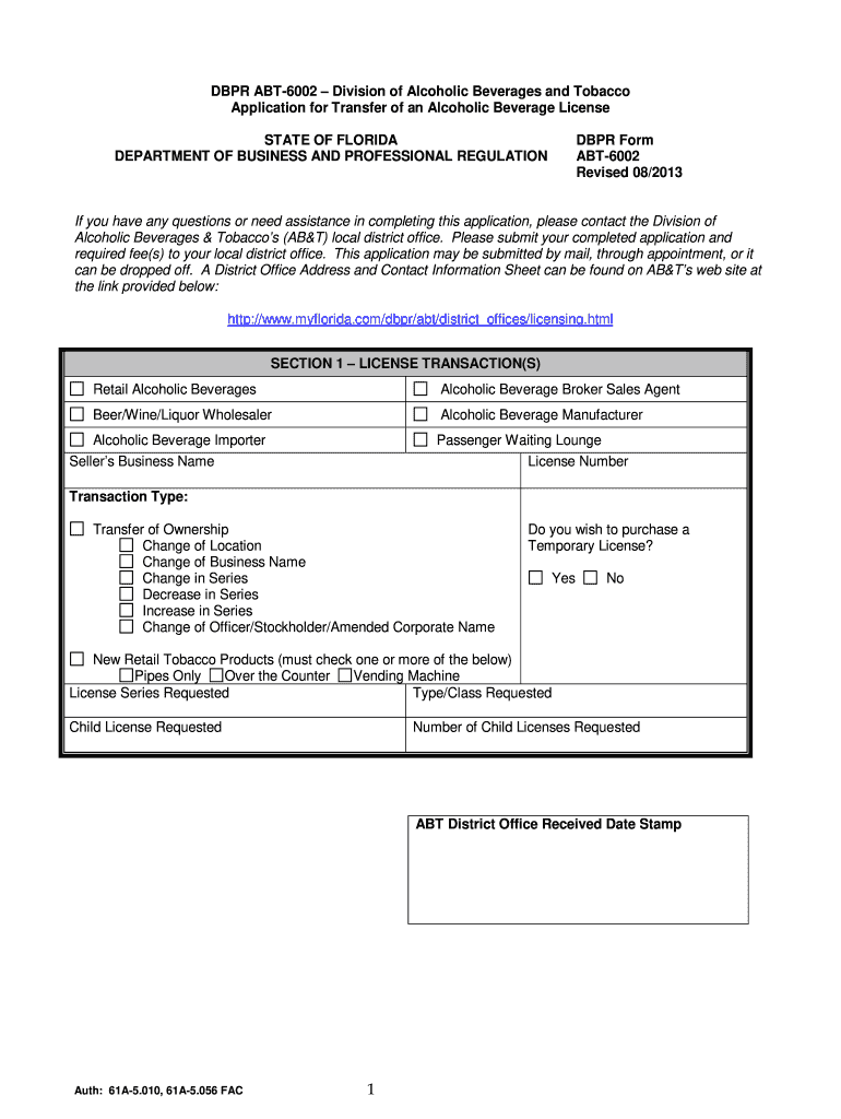  Abt Dbpr Form 2013-2024