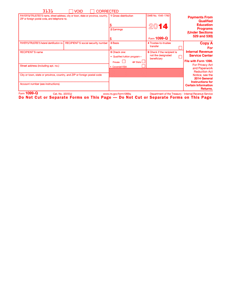 1099-Q form