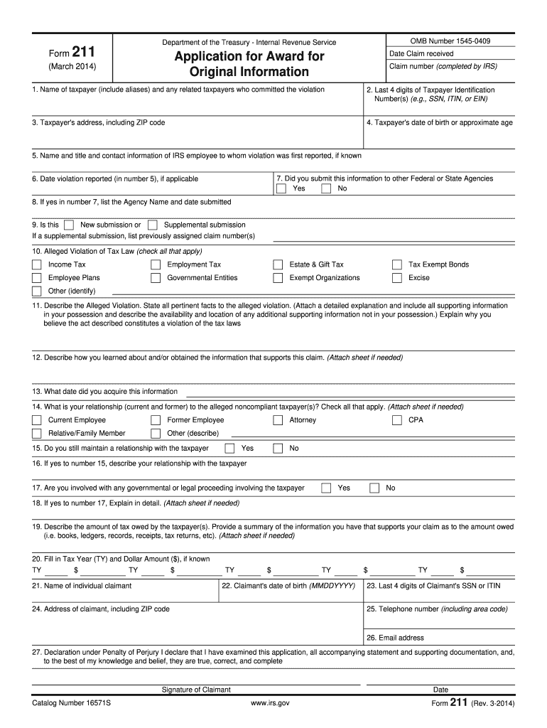2021 211 form