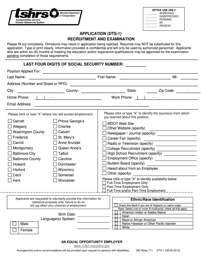  Mdot Dts 1 2013-2024