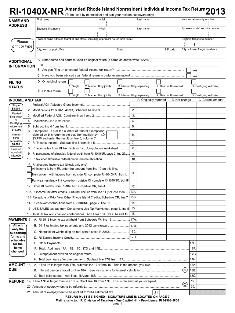  Ri Form 2013