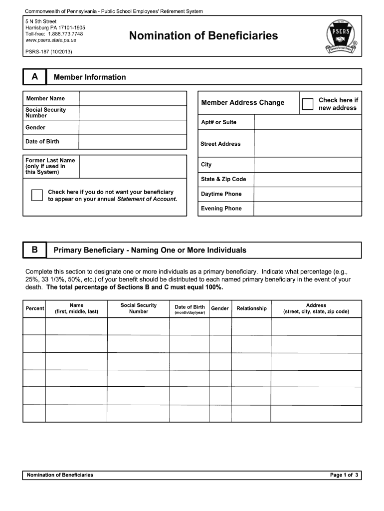  Form Beneficiaries 2013-2024