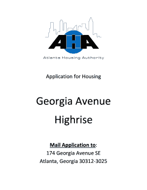  Application for Housing Georgia Avenue Highrise Mail Atlantahousing 2013-2024