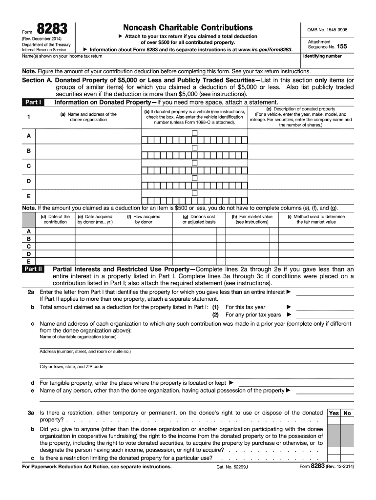 2021 8283 form