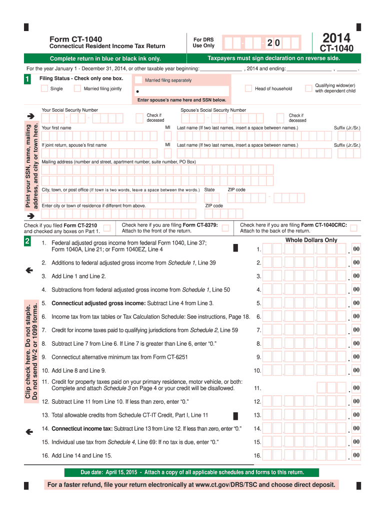  Ct 1040 Form 2020