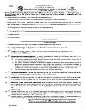 Get and Sign Form I 295 2010-2022
