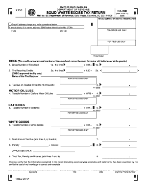  Form St 390 2018