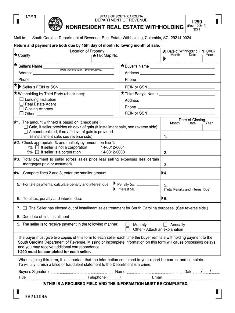  SC Revenue Ruling #09 13 South Carolina Department of Revenue 2020