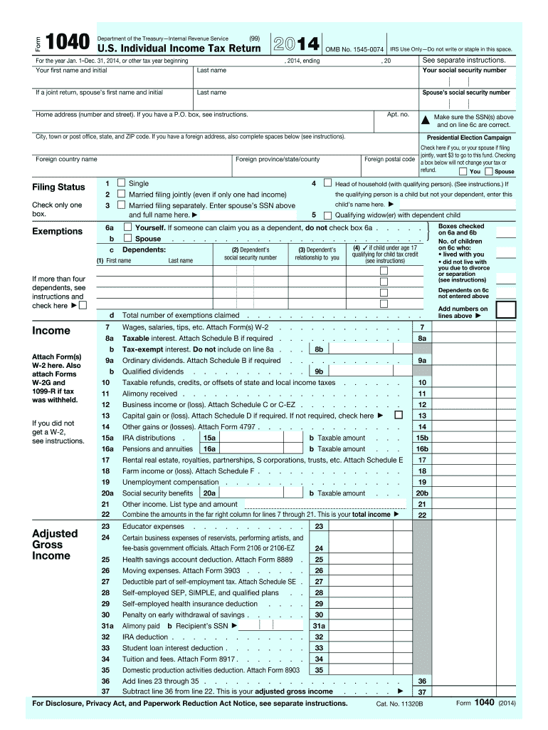  Forms 2014