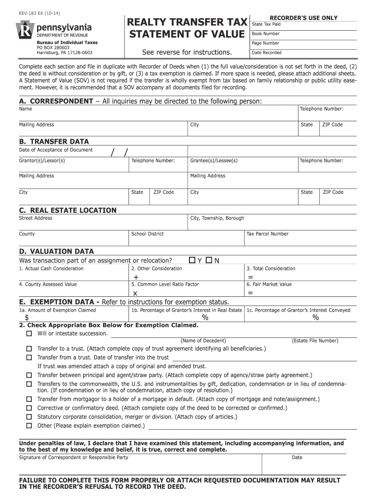  Rev 183 Form 2019