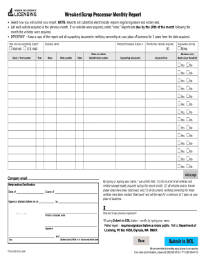  Washington Wrecker Reports Electronic Reporting 2014