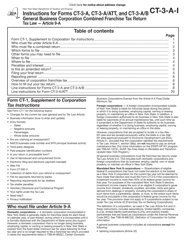  Ct 3a Instructions Form 2020