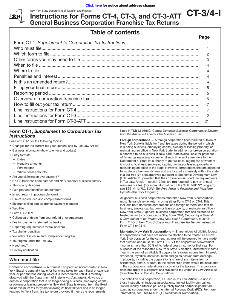  Form Ct3 Instructions 2020