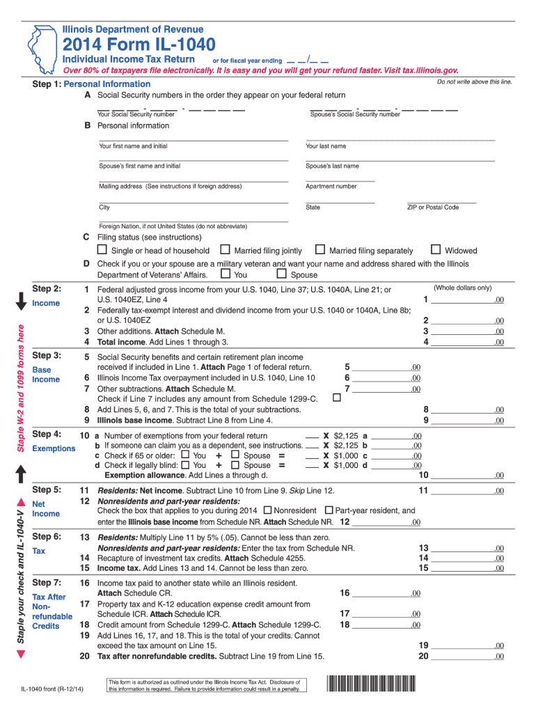  Il Tax Forms 2019