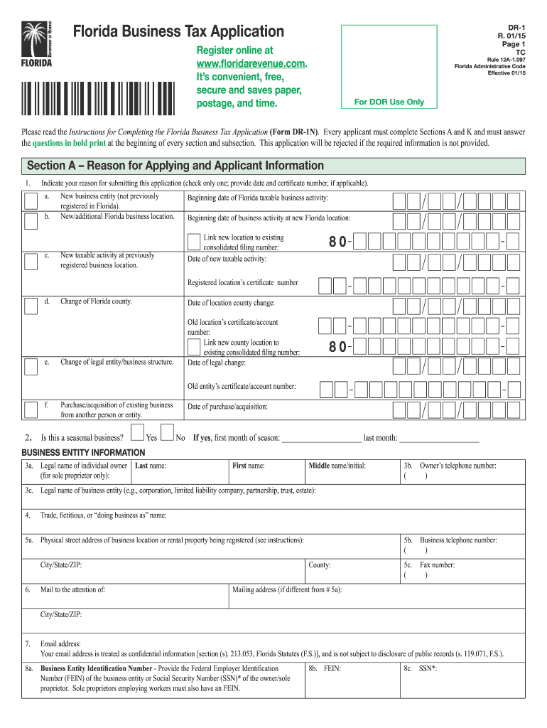  Florida Form App 2015