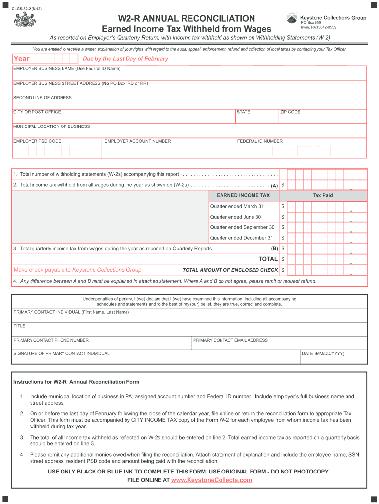  Can Local W 2s Be Sent Electronically to Keystone  Form 2012