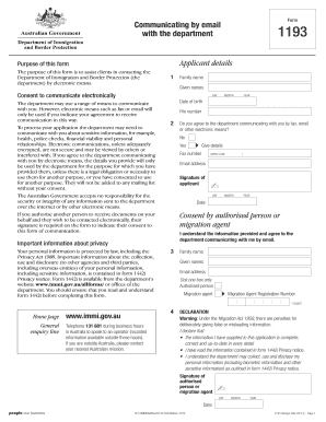  Form 1193 2014-2023