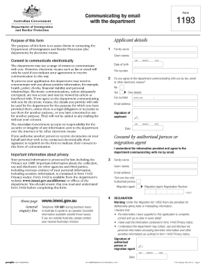  Form 1193 2014-2024