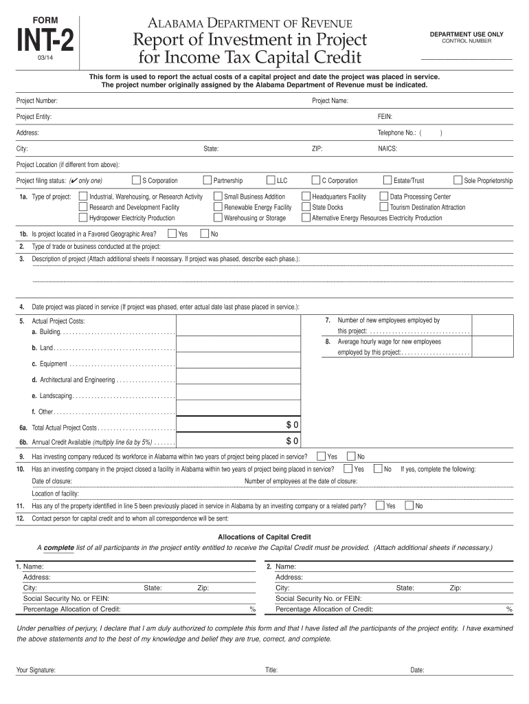  Form Int 2 2014-2024