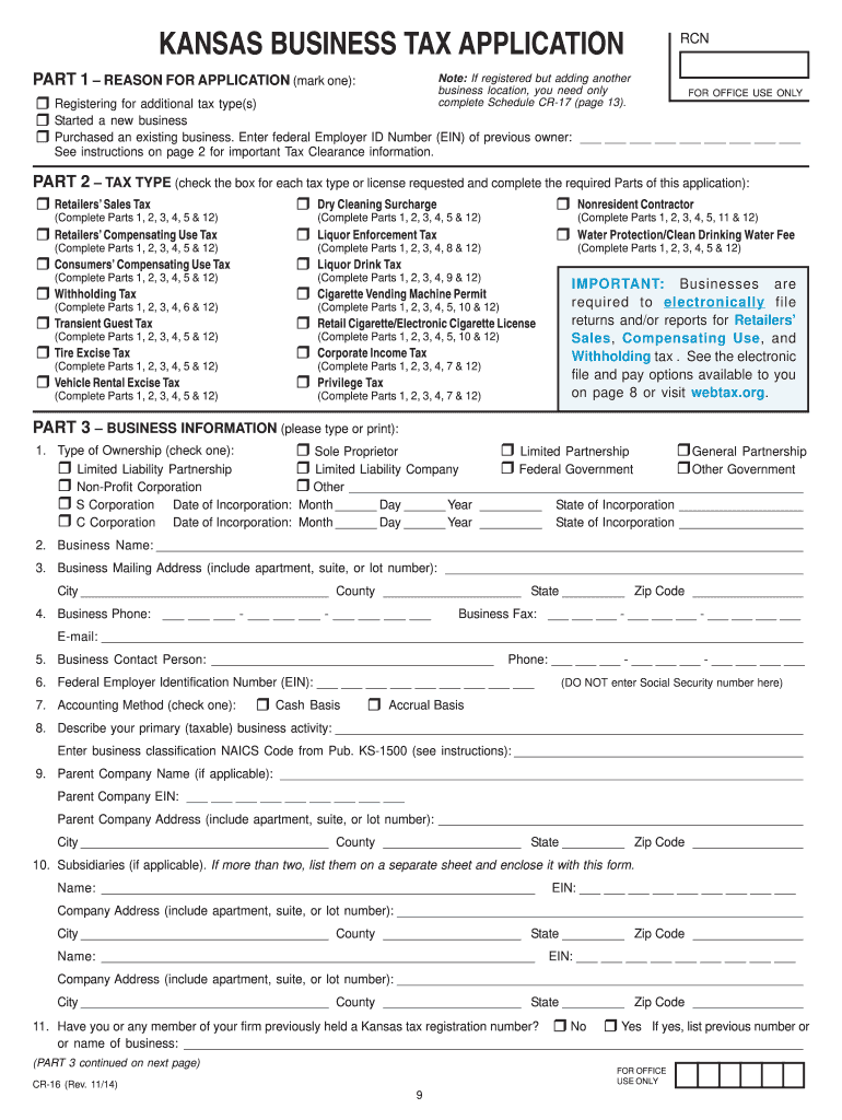  Ks App  Form 2014