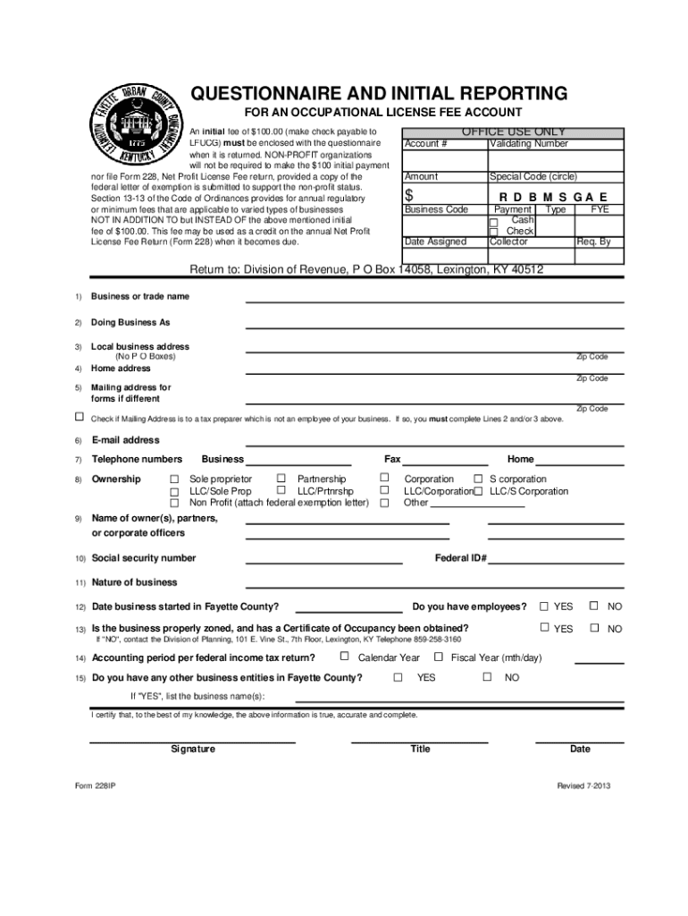  Form 220 221 Employer's Return of License Fee Withheld 2013-2024