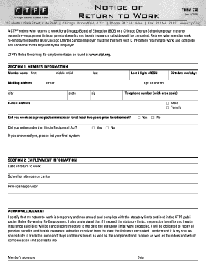  Ctpf Form 2014-2024