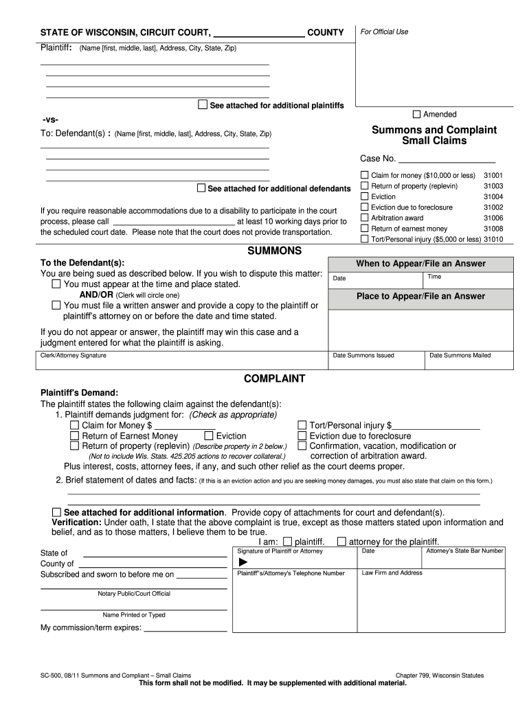 Get and Sign Sc 500 2011-2022 Form