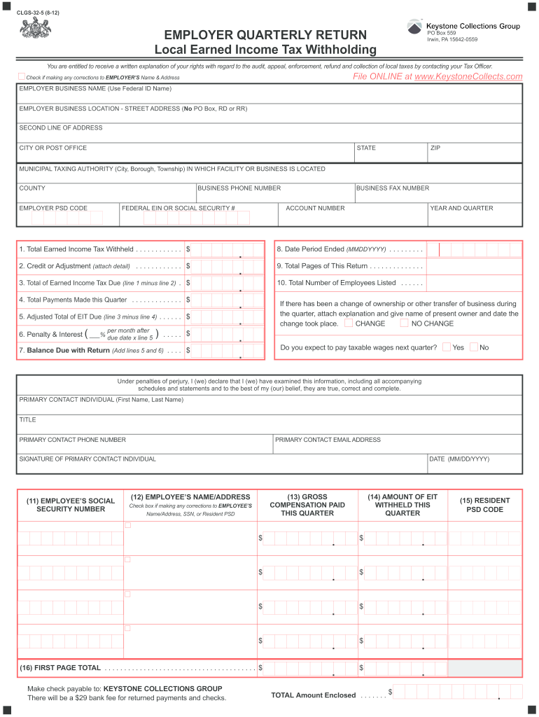 Get and Sign Clgs 32 5 Form 2016
