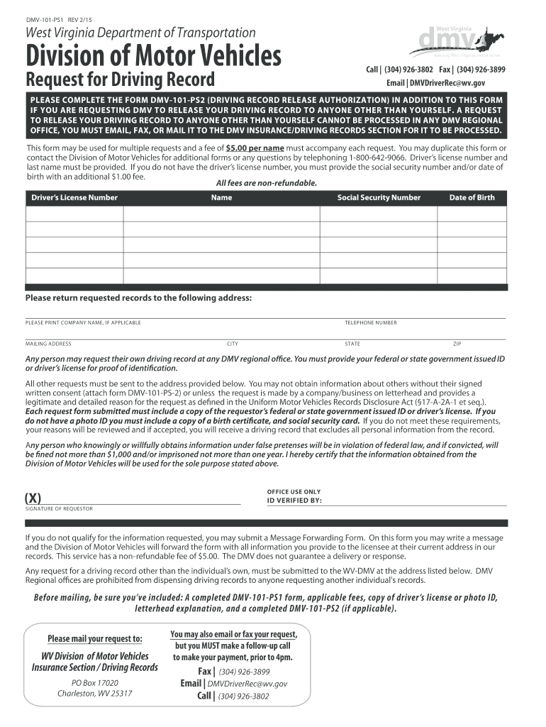  How to Form Dmv 101 2015-2024