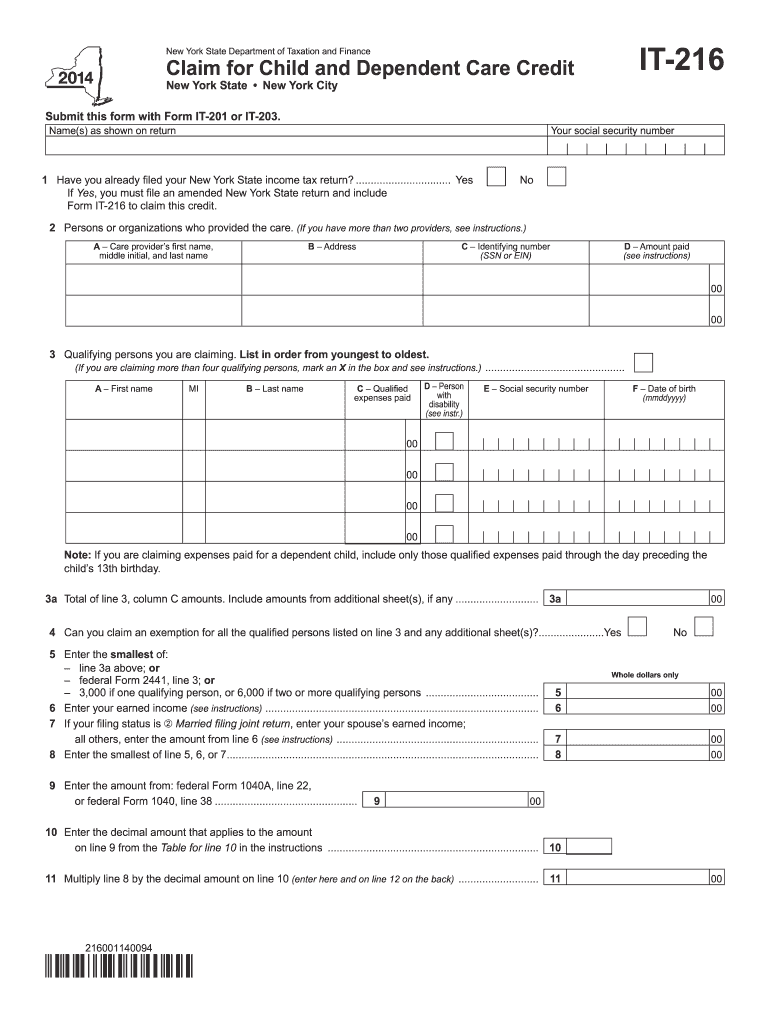  216 Form 2013