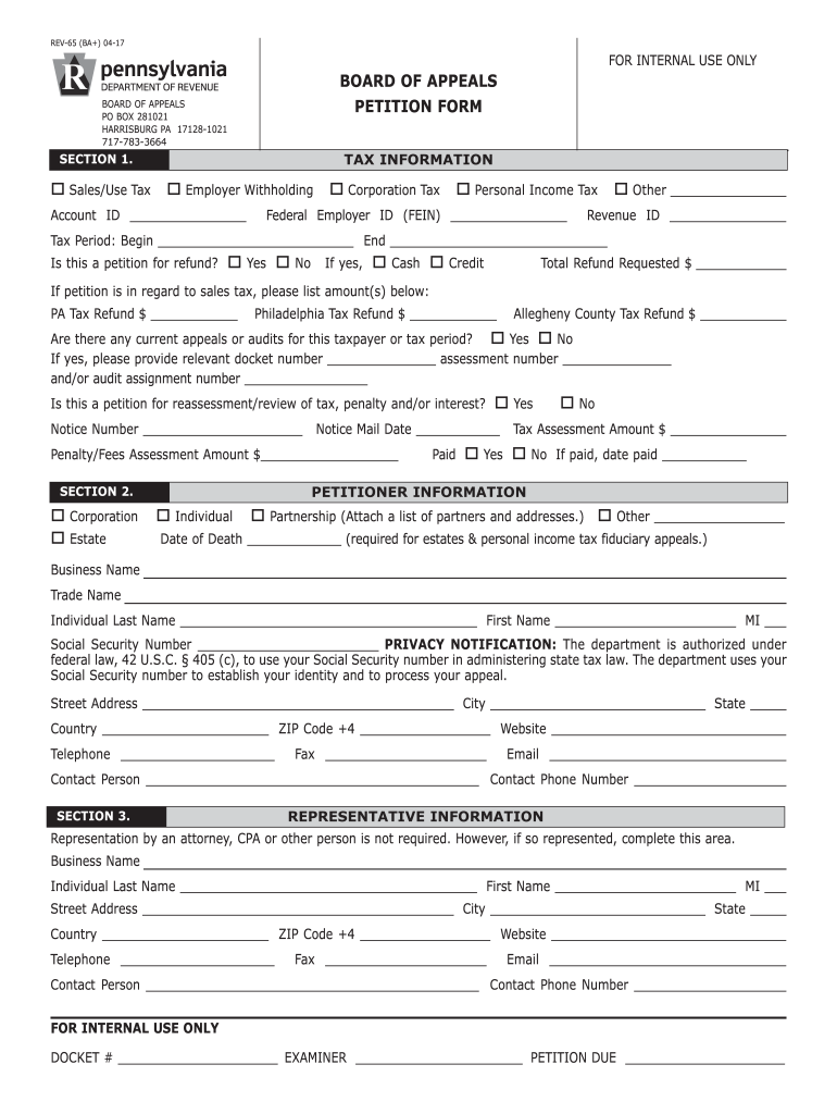  Rev 65  Form 2015