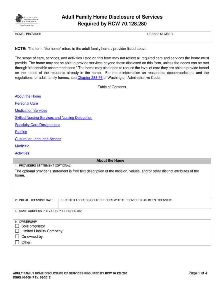 Dshs 10 508 Form 2015-2024