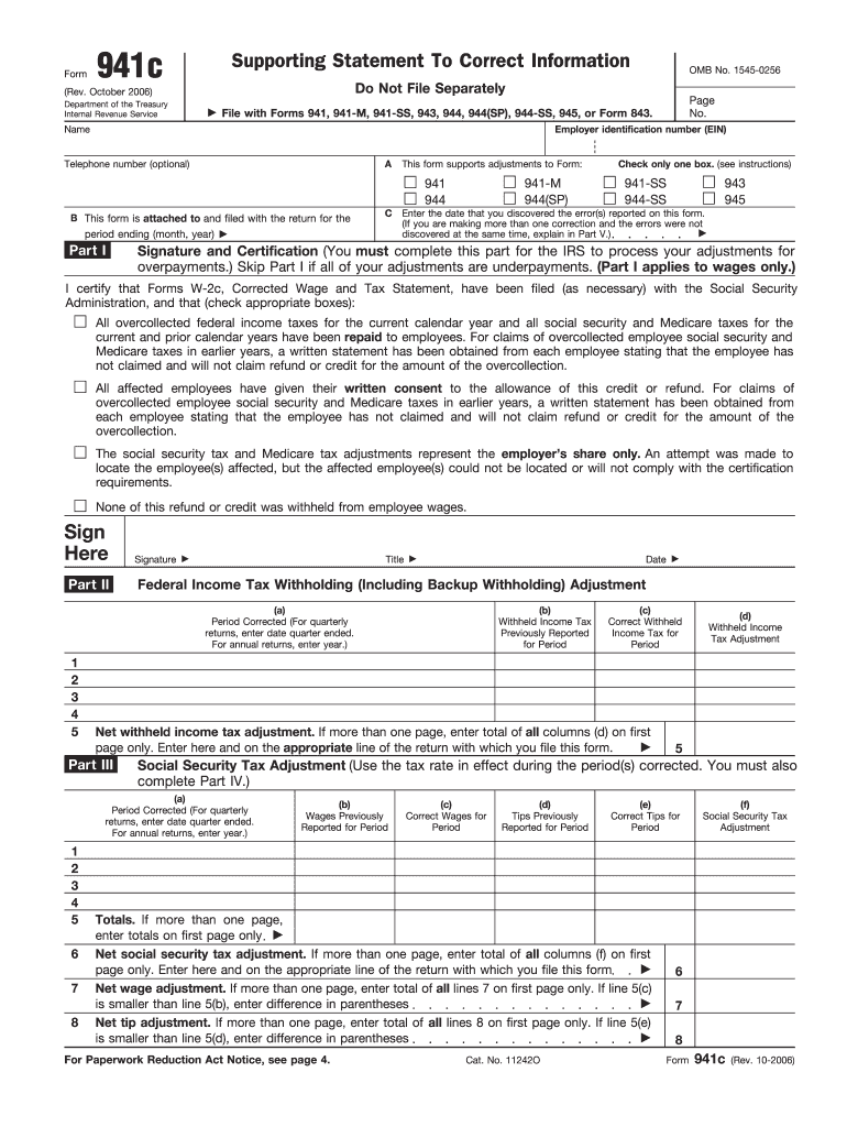 941-C form