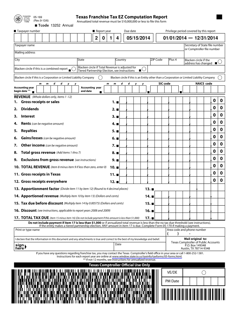 Get and Sign 05 169  Form 2013
