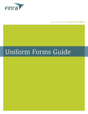  Uniform Forms Guide 2015-2024