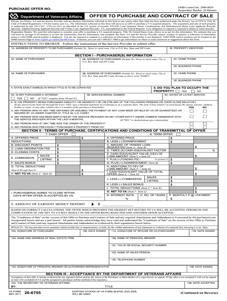  Privacy Act Notice VA and the Service Provider Will Not Disclose Information Collected on This Form to Any Source Other Than Wh 2011