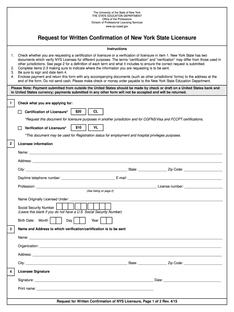 Get and Sign New York Written State 2015-2022 Form