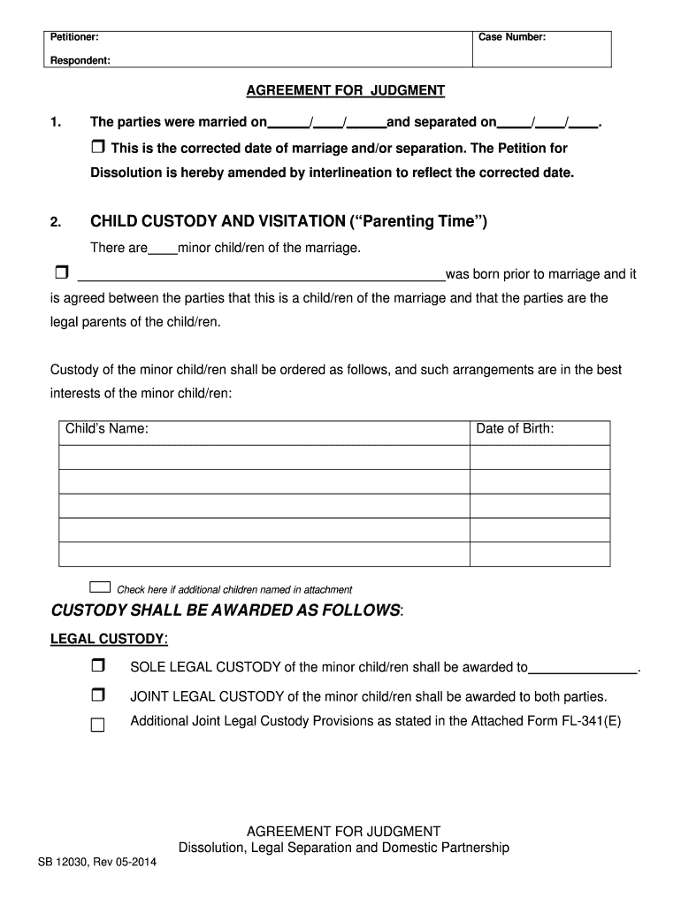 Sole Custody Agreement Template from www.signnow.com