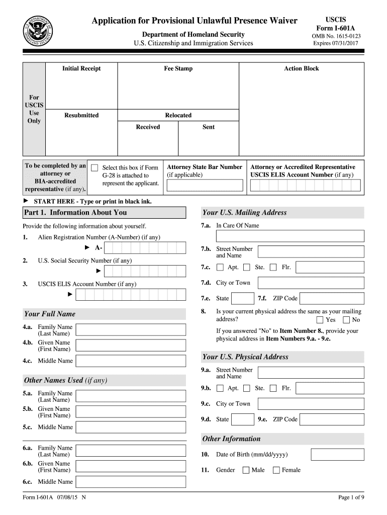 Application Unlawful  Form