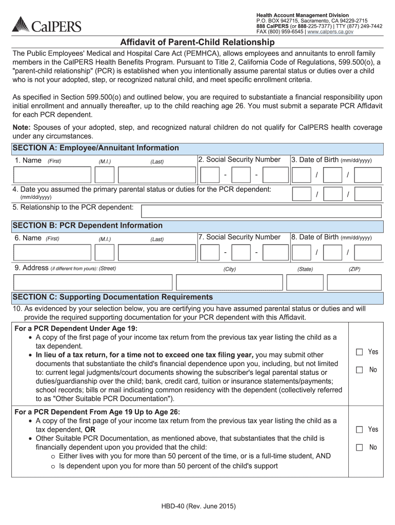  Affidavit for Domestic Partnership California 2013-2024