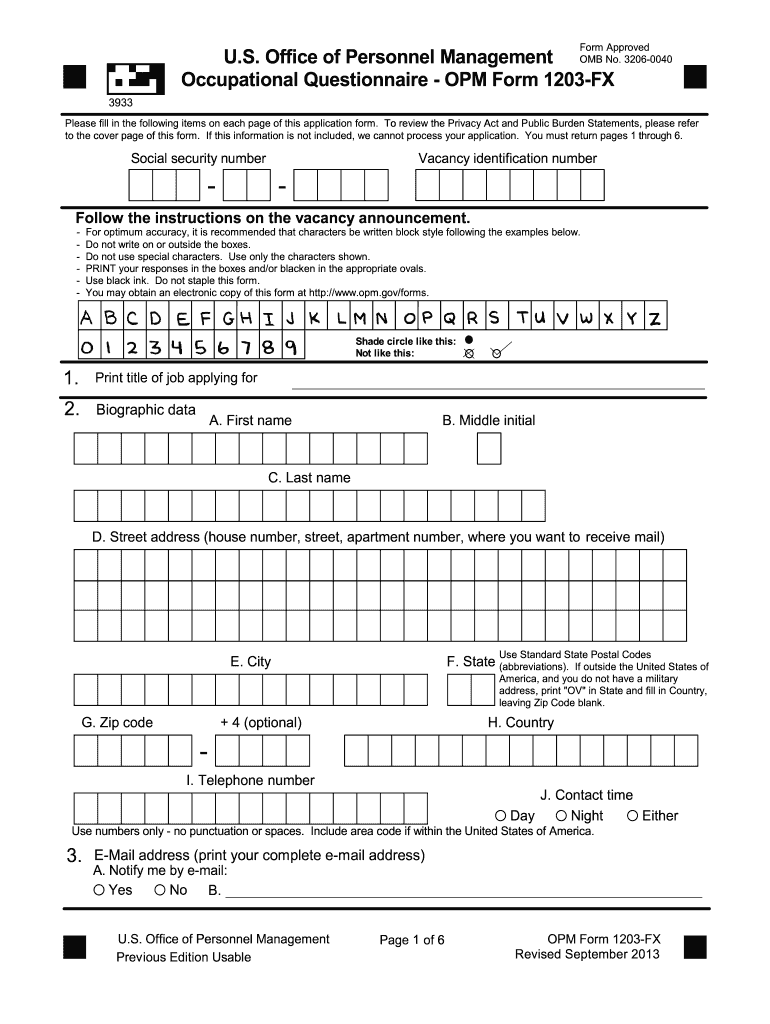  1203 Fx Form 2013-2024