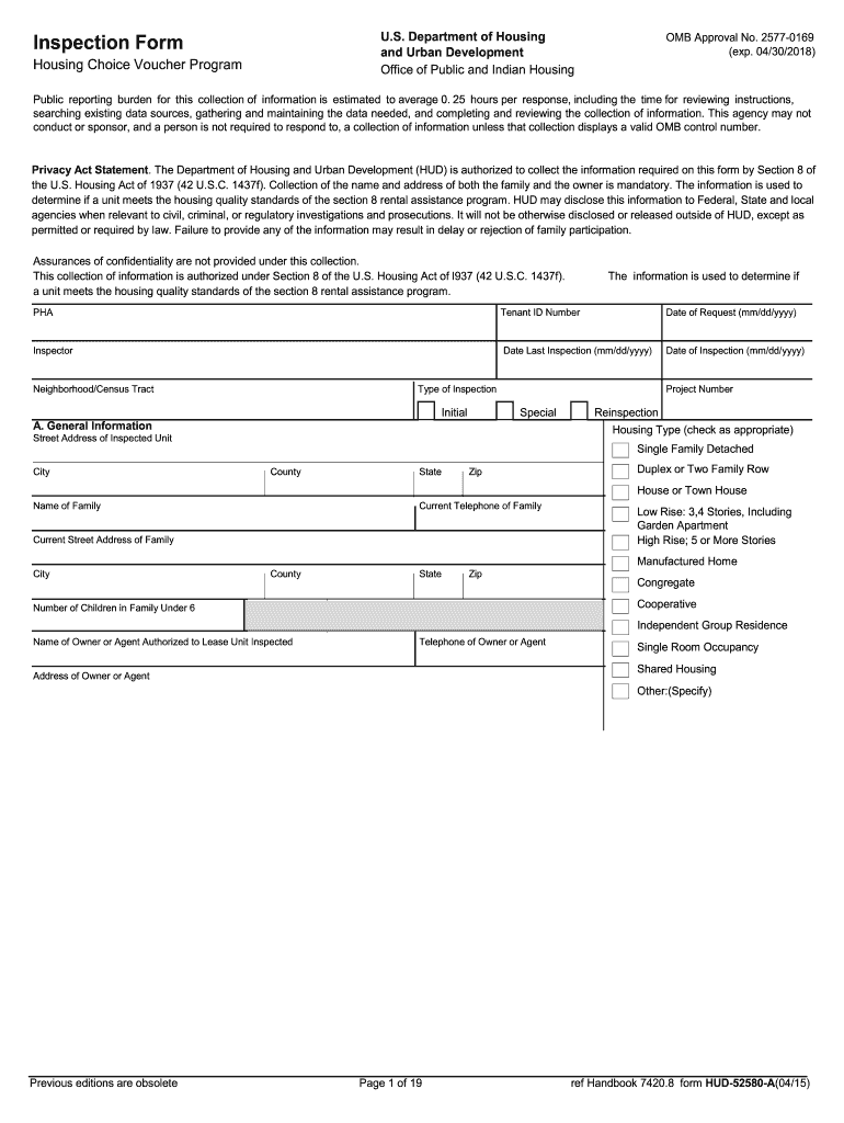  Hud 52580 2015-2024