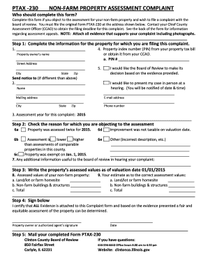  Illinois Ptax 230 Form 2014-2024