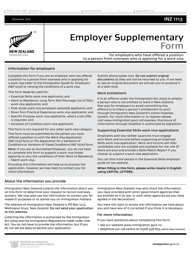  Inz 1113  Form 2015