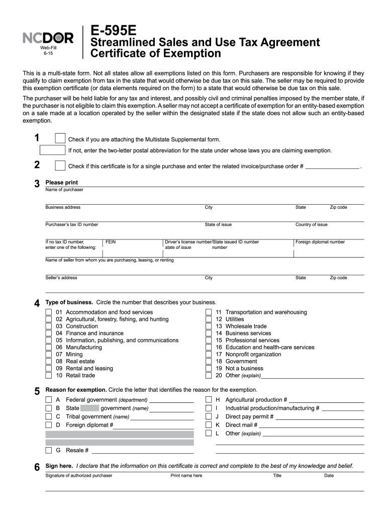  E 595e  Form 2015