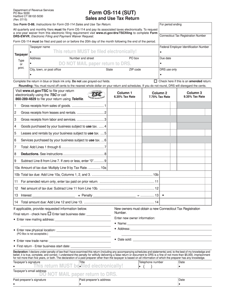  Form Os 114 Fillable 2020