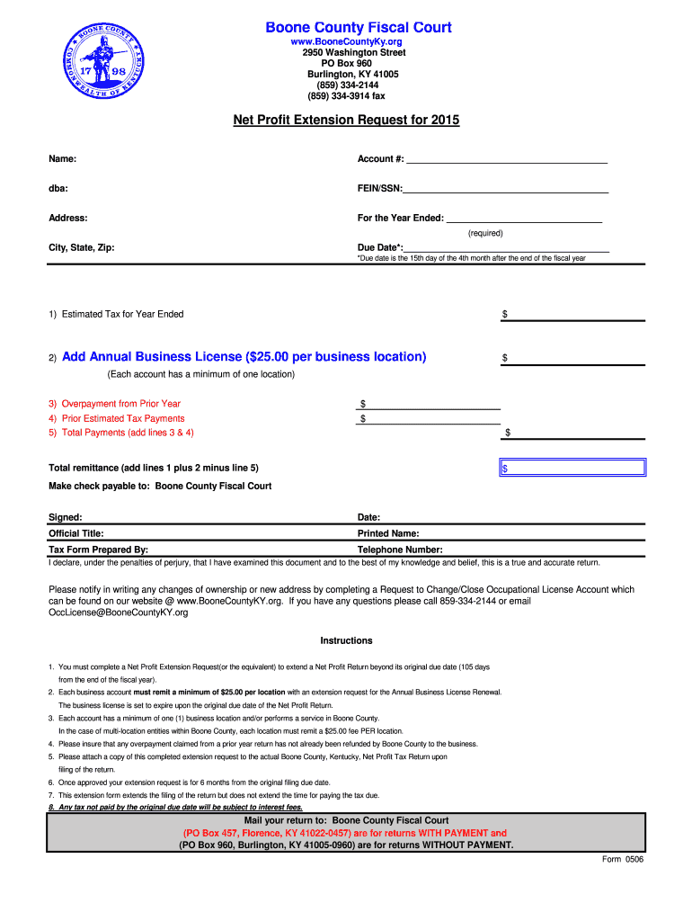 Get and Sign Ky Profit  Form 2015