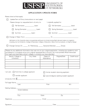 Get and Sign Update Form 2013-2022